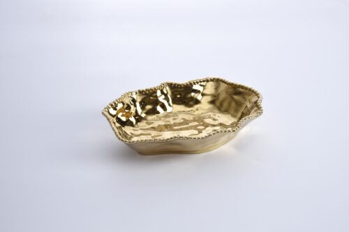 SERVING BOWL - Gold