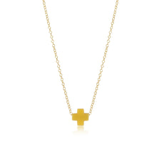 Load image into Gallery viewer, 16" Necklace Gold - Signature Cross
