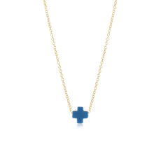 Load image into Gallery viewer, 16" Necklace Gold - Signature Cross
