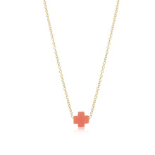 Load image into Gallery viewer, 16" Necklace Gold - Signature Cross
