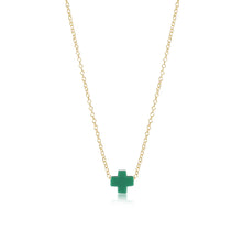 Load image into Gallery viewer, 16" Necklace Gold - Signature Cross
