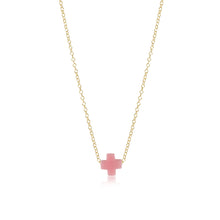Load image into Gallery viewer, 16" Necklace Gold - Signature Cross

