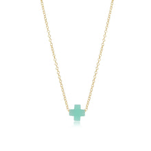Load image into Gallery viewer, 16" Necklace Gold - Signature Cross

