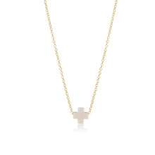 Load image into Gallery viewer, 16" Necklace Gold - Signature Cross

