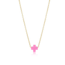 Load image into Gallery viewer, 16" Necklace Gold - Signature Cross
