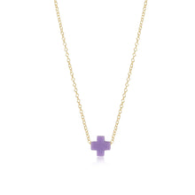Load image into Gallery viewer, 16" Necklace Gold - Signature Cross
