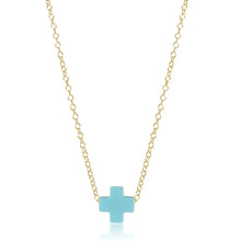 Load image into Gallery viewer, 16" Necklace Gold - Signature Cross
