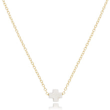 Load image into Gallery viewer, 16" Necklace Gold - Signature Cross Small
