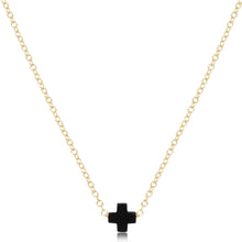 Load image into Gallery viewer, 16" Necklace Gold - Signature Cross Small
