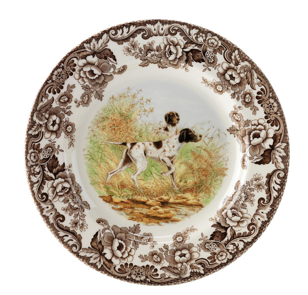 Woodland Pointer Dinner Plate