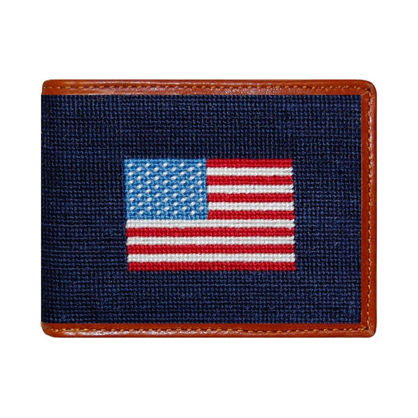 American Flag Wallet (Dark Navy)