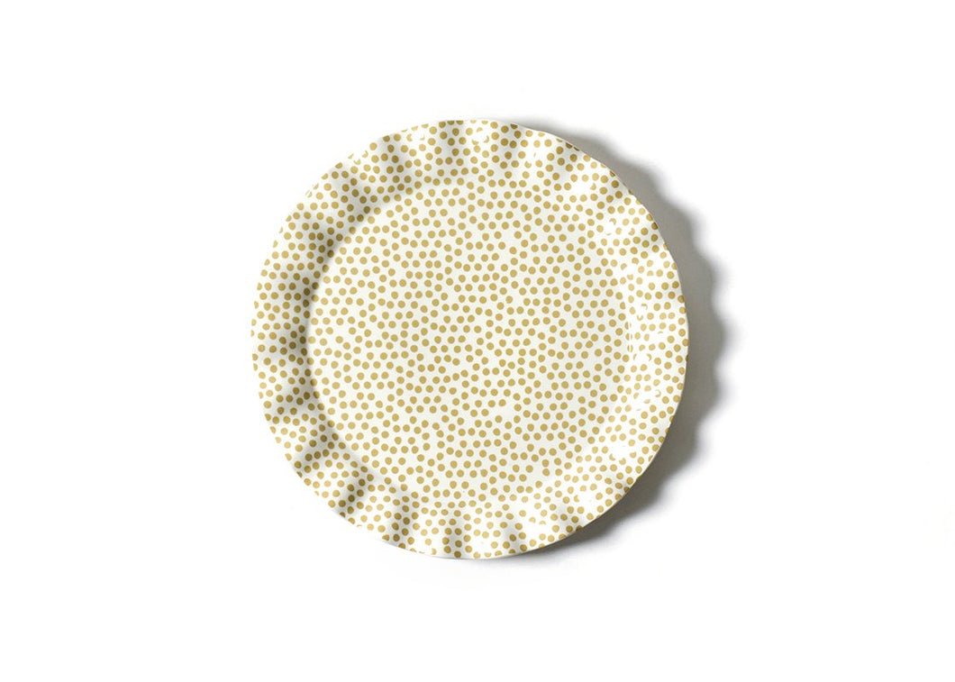 Cobble Small Dot Ruffle Round Platter