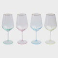 Rainbow Assorted Wine Glasses St4
