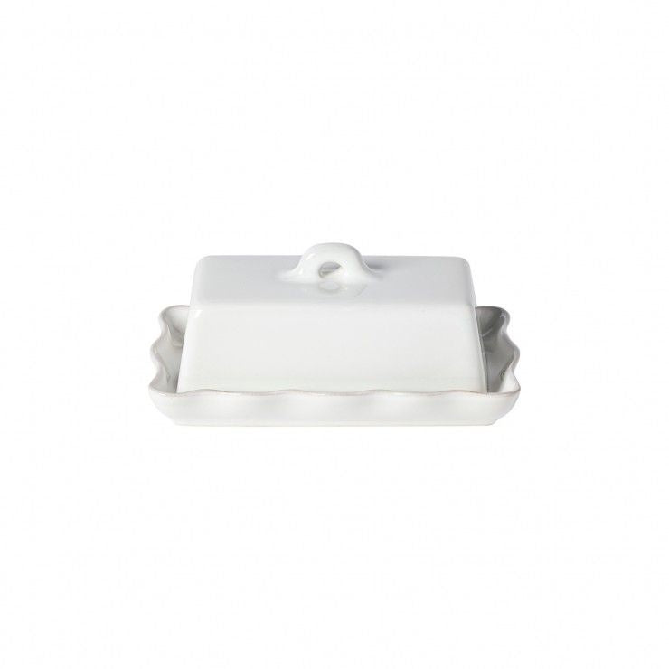 Cook & Host - White Rect. Butter Dish 8