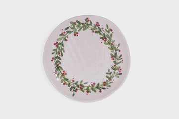 Relish Christmas Wreath Salad Plate