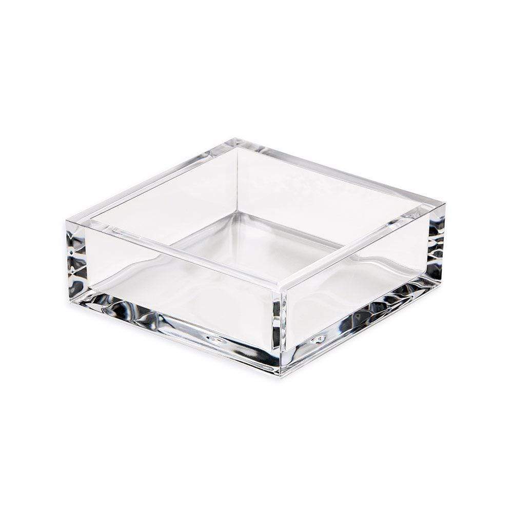 Acrylic Cocktail Napkin Holder in Crystal Clear