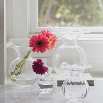 Hibiscus Medium Fluted Vase